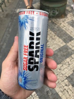 Spark sugar free Original front packaging