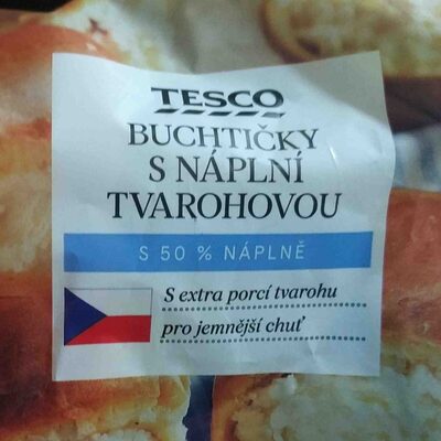 Buchtičky s náplní tvarohovou