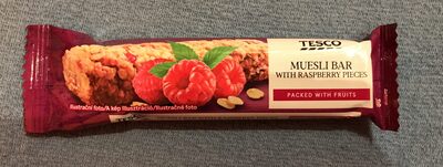 Müsli tyčinka s malinami