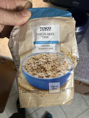 Oat Flakes Fine front packaging