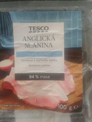 Anglická Slanina