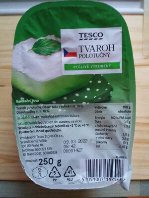 Tvaroh polotučný
