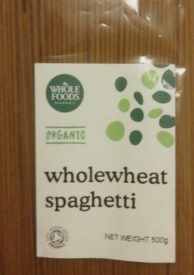 Wholewheat spaghetti
