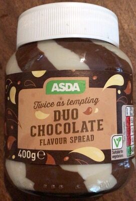 Duo Chocolate Flavour Spread front packaging