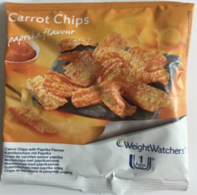 Carrot Chips WW, Paprika front packaging
