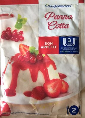 Panna cotta front packaging