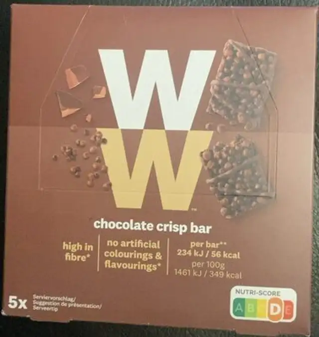 Chocolate crisp bar
