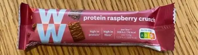 Protein raspberry crunch