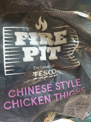 Fire Pit Chinese Style Chicken Thighs