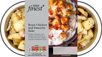finest Roast Chicken & Pancetta Bake d roast chick