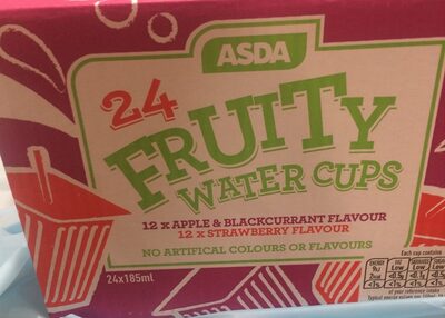 Apple and blackurant drink front packaging