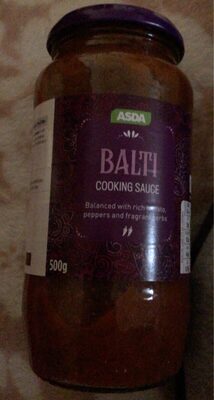 Balti Cooking Sauce