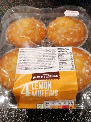 Lemon muffins front packaging