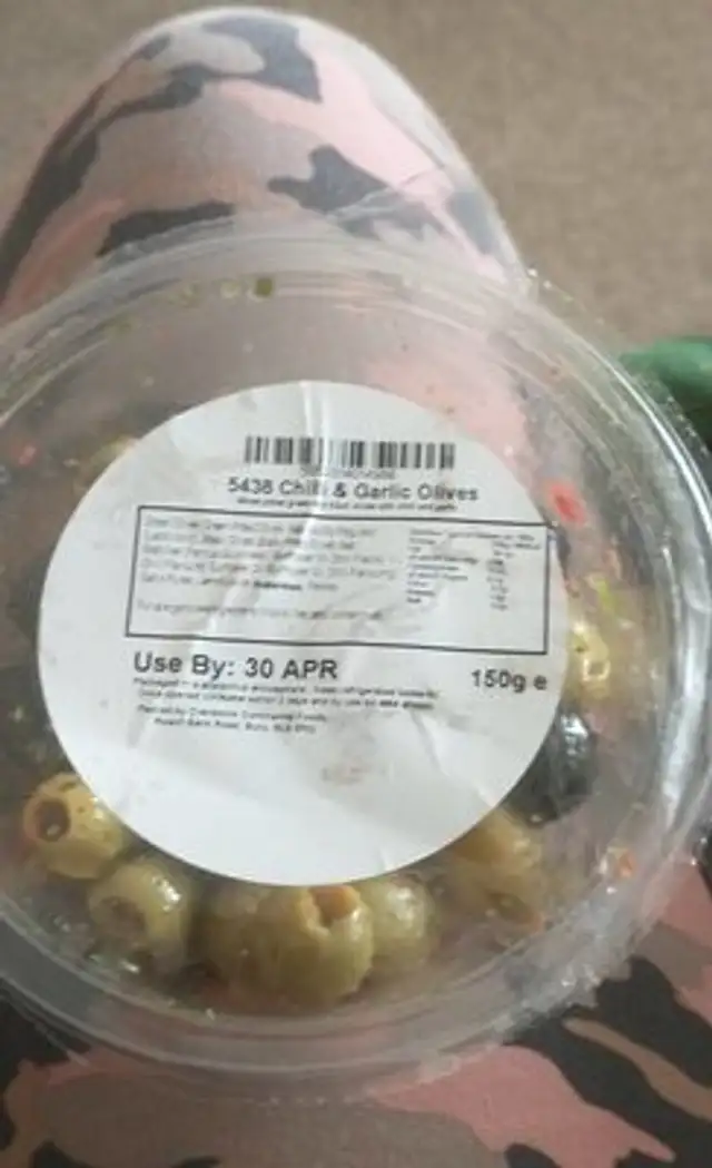 Chilli and Garlic Olives