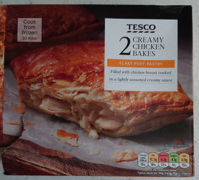 2 Creamy chicken bakes