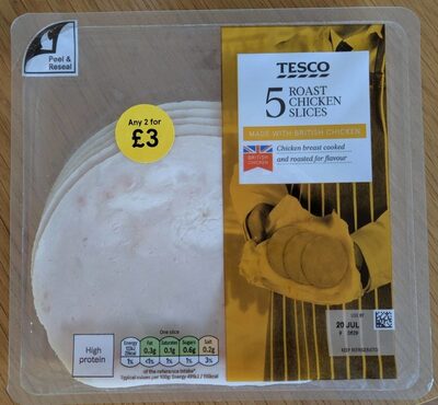 Roast Chicken Slices front packaging