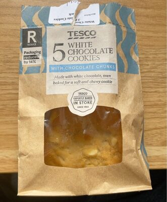 White chocolate cookies