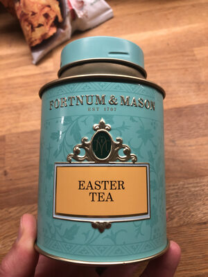 Easter tea front packaging