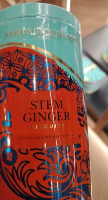 Stem Ginger fortnum & mason front packaging