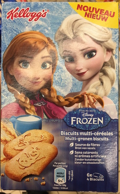 Disney Frozen - Biscuits multi-céréales