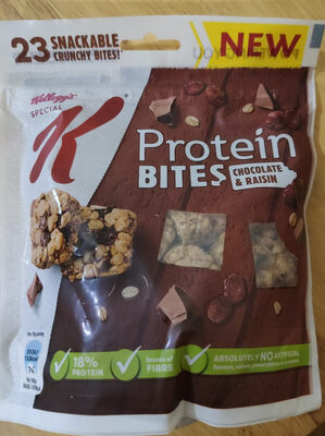 Protein Bites front packaging