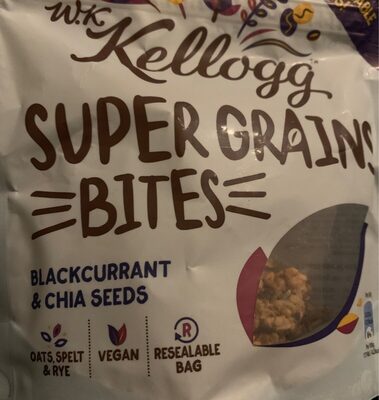 Super Grains Bites front packaging