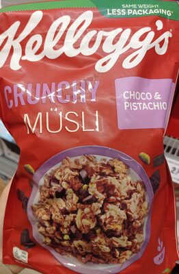 CRUNCHY MUSLI choco & pistachio