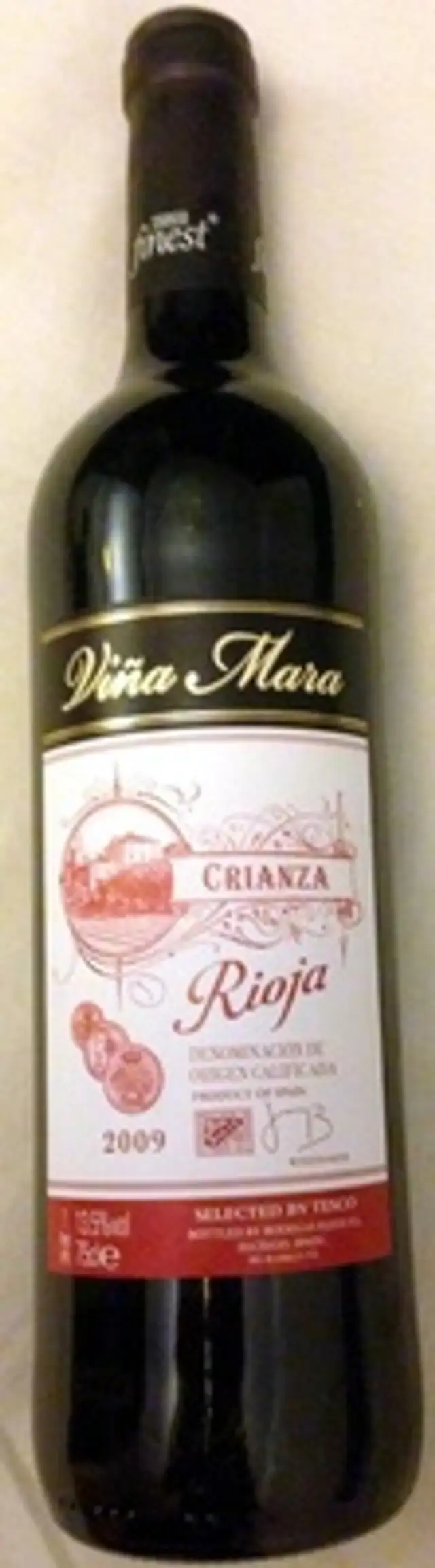Crianza Rioja front packaging