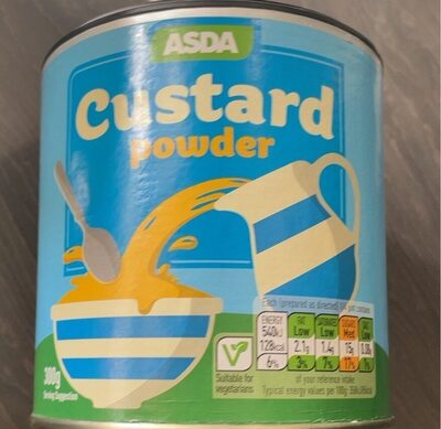 Custard Powder front packaging