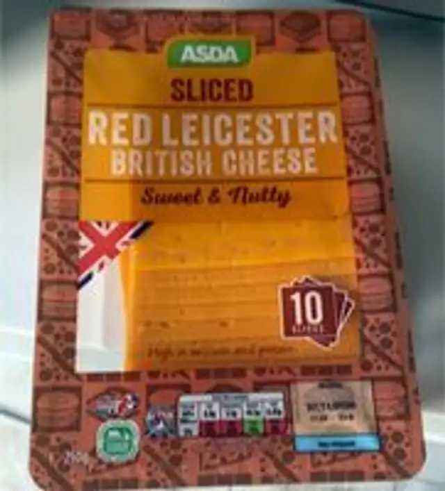 Red leicester cheese
