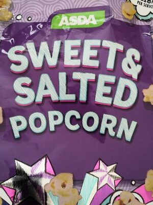 Asda Sweet and Salted Popcorn front packaging