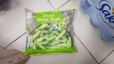 Slice green beans