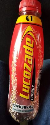 Lucozade Energy front packaging