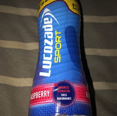 Lucozade Sport Raspberry front packaging