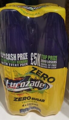 Tropical lucozade zero