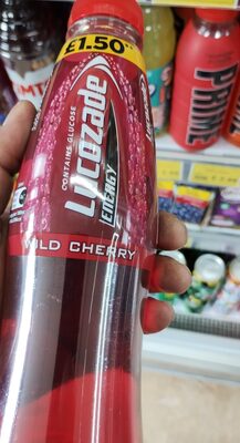 £1.50 Lucozade ENERGY CHERRY