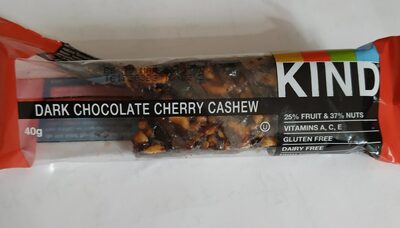 Dark chocolate cherry cashew