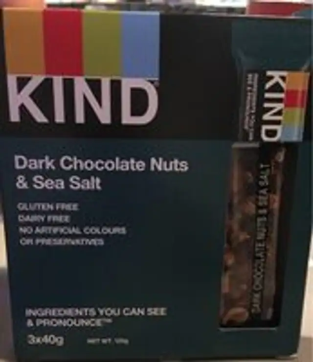 Dark chocolate nuts & sea salt