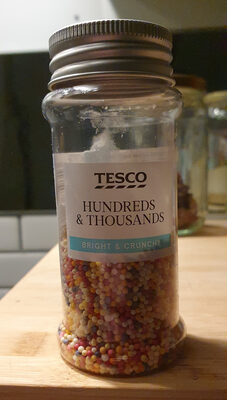 Hundreds and Thousands front packaging