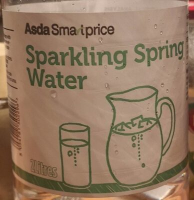 Sparkling Spring Water front packaging