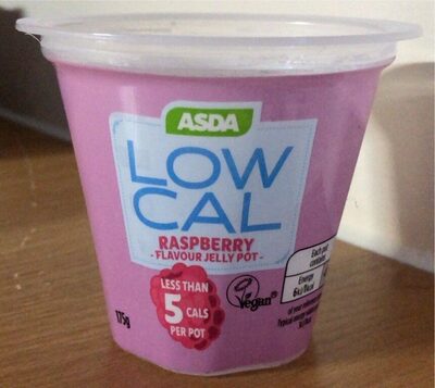 Low Cal Raspberry Flavour Jelly Pot