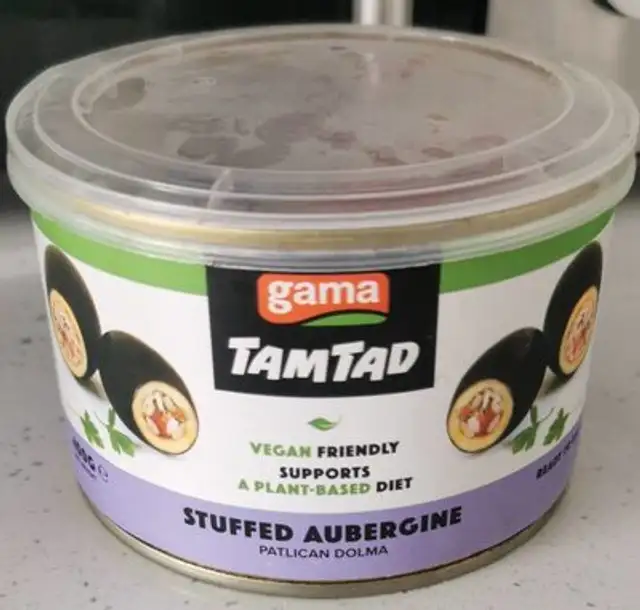 Tamad Stuffed Aubergine Vegan Friendly