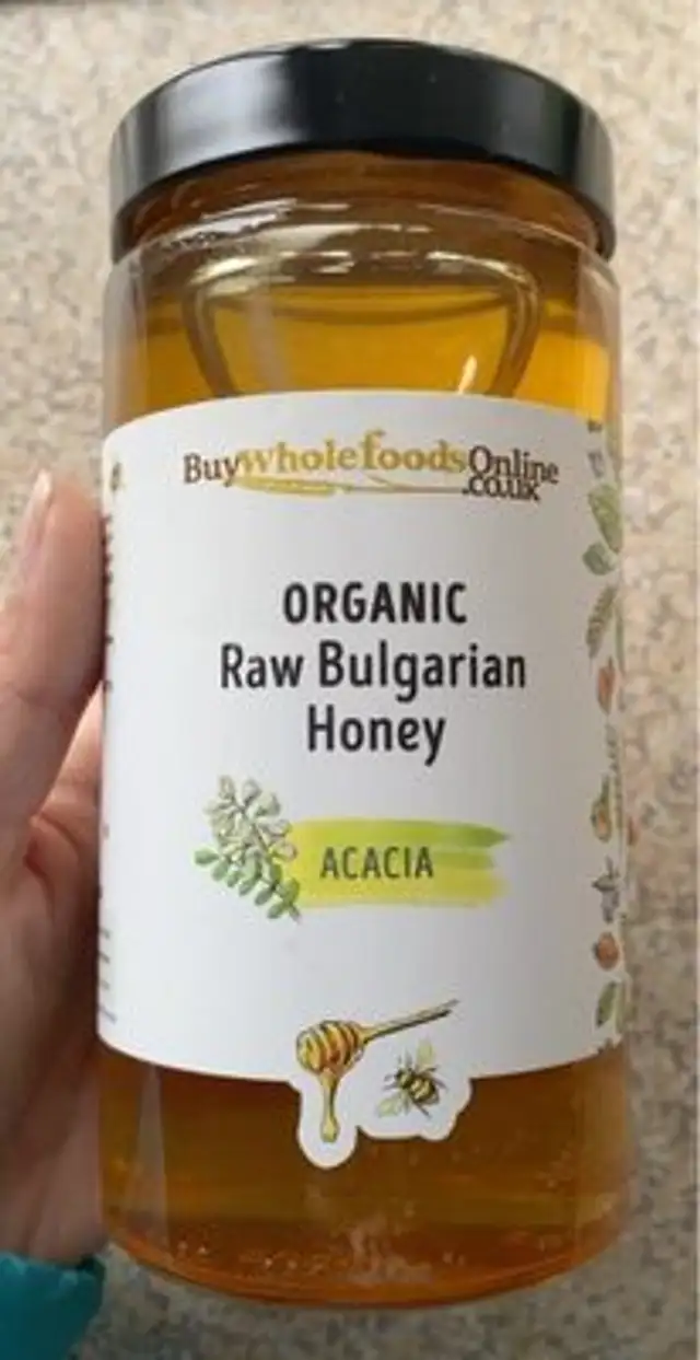 Organic raw bulgarian honey