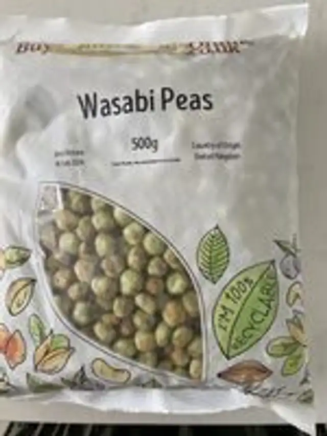 wasabi peas
