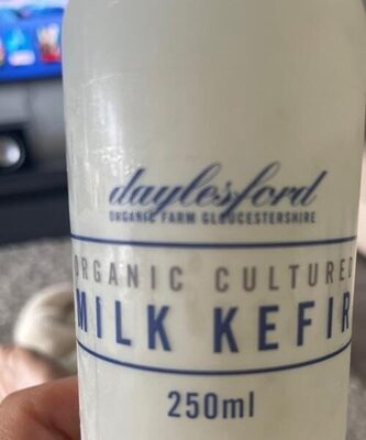 Organic cultured milk kefir