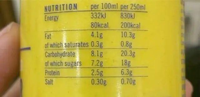 Daylesford organic cultured milk kefir turmeric and ginger nutrition facts table