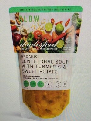 Organic Lentil Dhal Soup with Turmeric & Sweet Potato