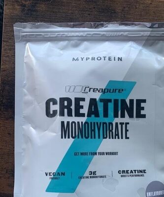 Myprotein Creatine Creapure Unflavoured, 1er Pack