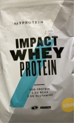 Impact Whey Protein, Banane, Beutel
