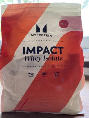 Impact Whey Isolate, Strawberry